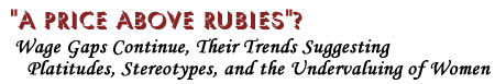 A "Price Above Rubies"?